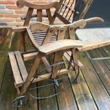 Old children's cart stroller