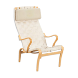 High-backed armchair model Mina by Bruno Mathsson