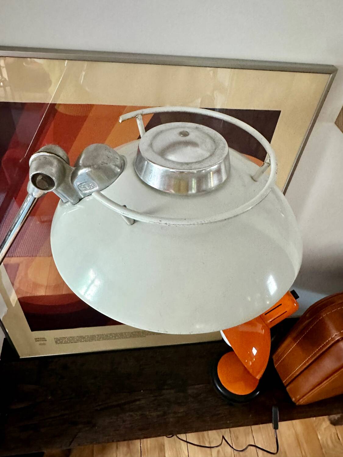 Vintage architect lamp