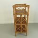 Bamboo rattan shelf, 60/70s