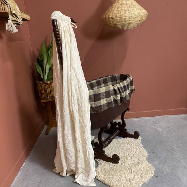 Berceau à bascule en bois 19ème