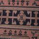 Vintage Turkish hallway rug 78x645 cm