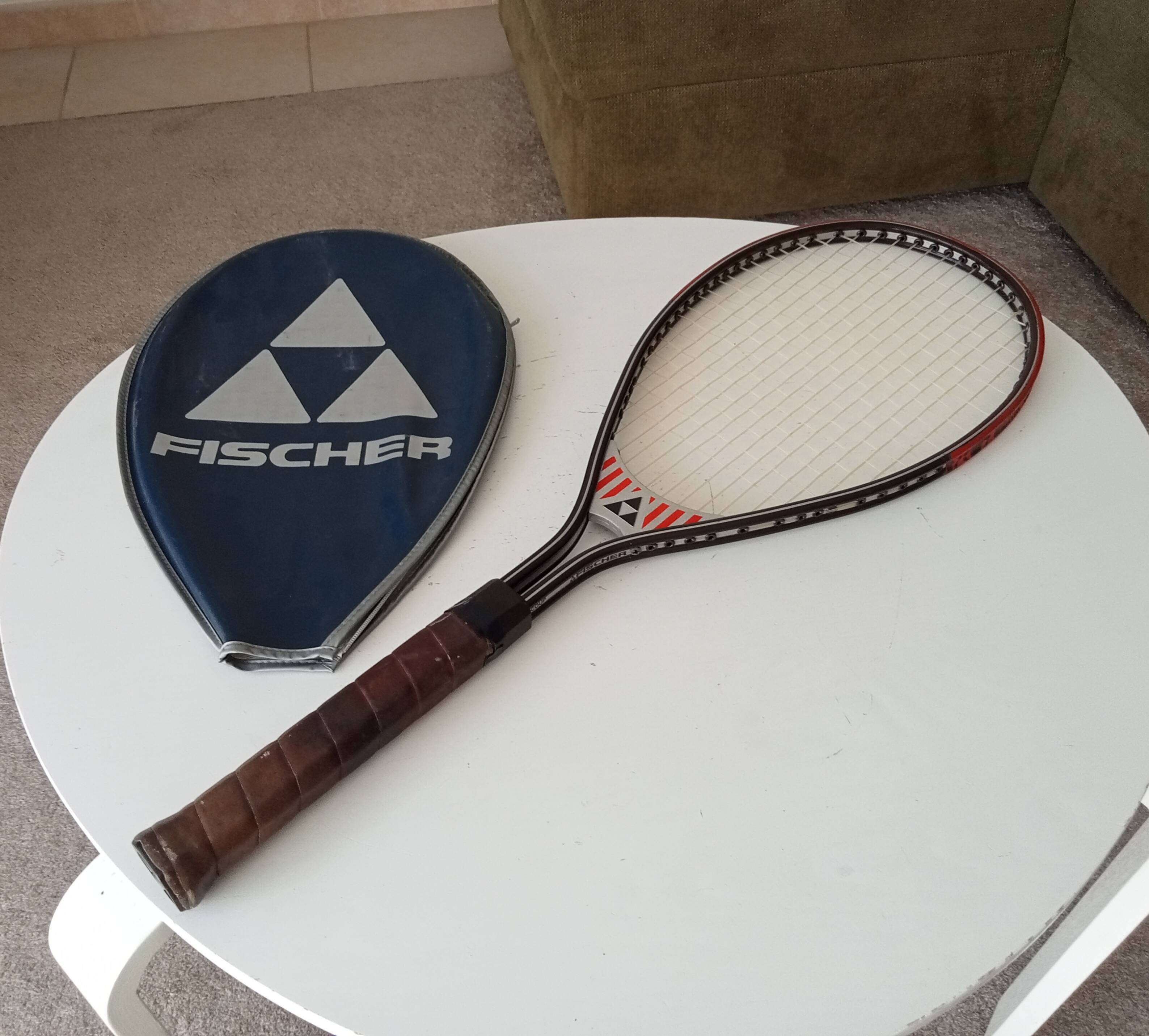Vintage Fischer tennis racket from the 70s/80s.