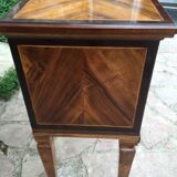 Old wood bedside