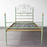 Wrought iron bed, Italy, 1960s.