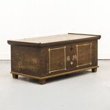 Painted Folk Art Bridal Chest