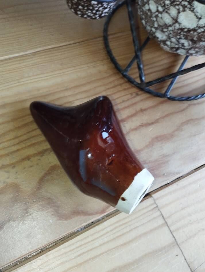 Vintage liqueur service signed Vallauris