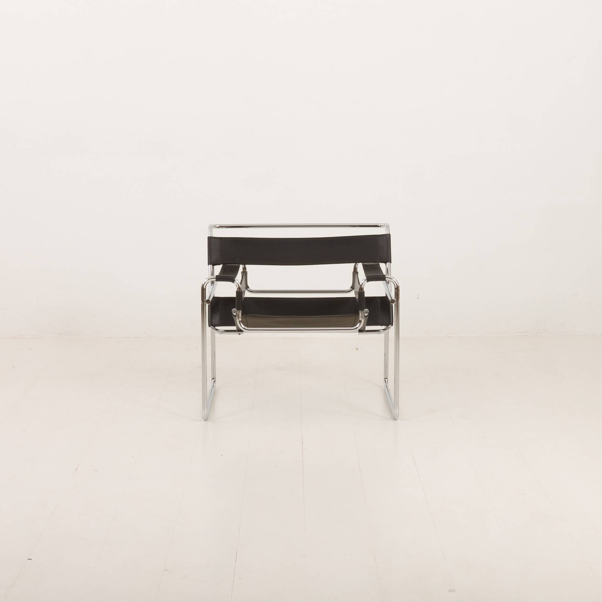 Pair of vintage Italian Wassily chairs by Gavina, 1960s.