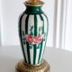 Small vintage lamp hand-painted with a Liberty shade.