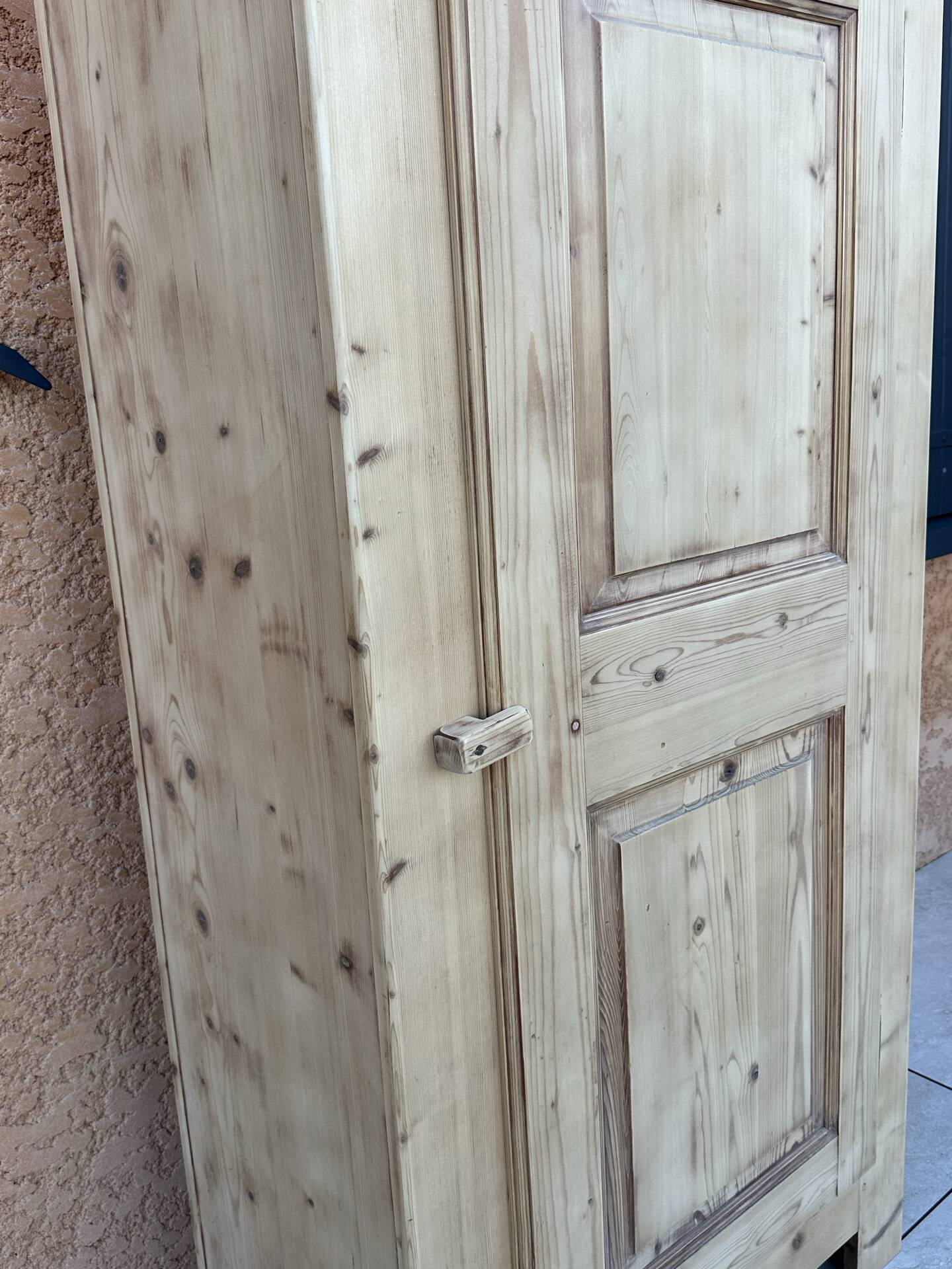 Meuble bonnetier  Parisienne bois brut vintage 