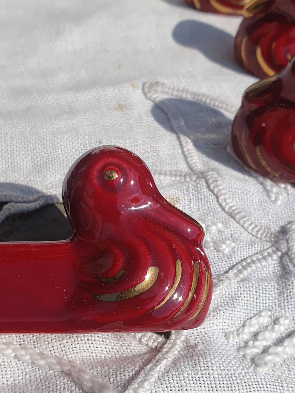 12 duck ceramic knife holders