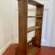 Old wooden wall shelf