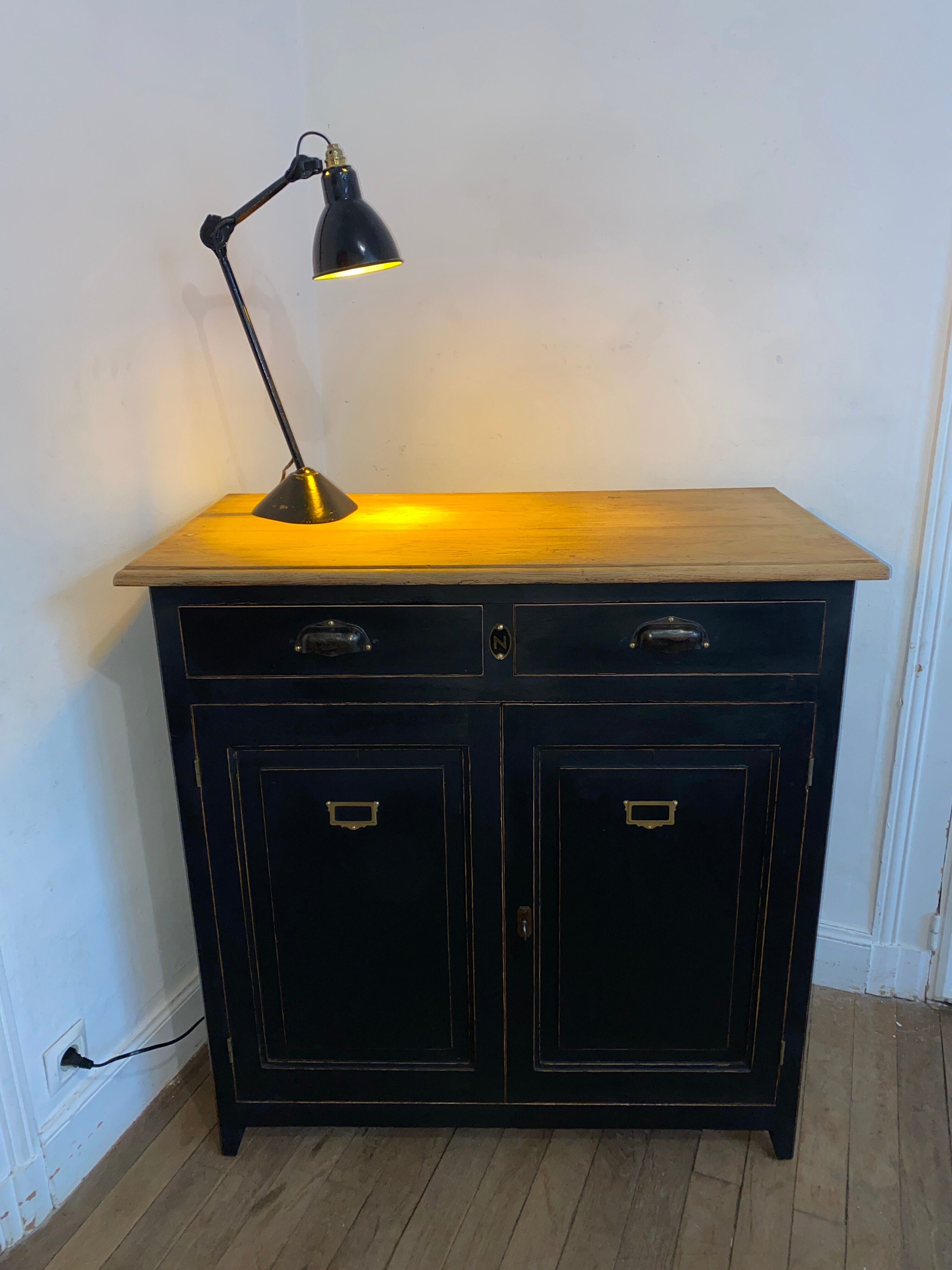 Buffet parisien en chêne