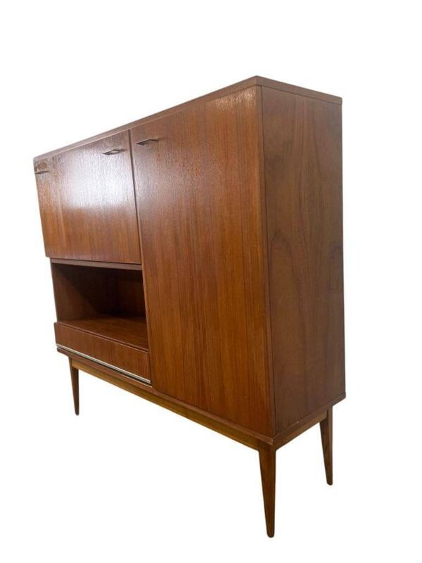 Armoire vintage en bois / armoire bar / étagère