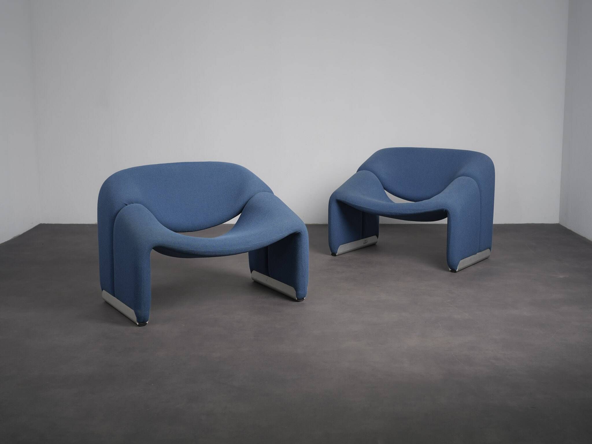 Pair of F598 Groovy lounge chairs by Pierre Paulin for Artifort, Netherlands, 1970s