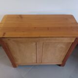 Cherry wood chest of drawers with four drawers