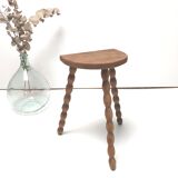 Pearl solid wood tripod stool