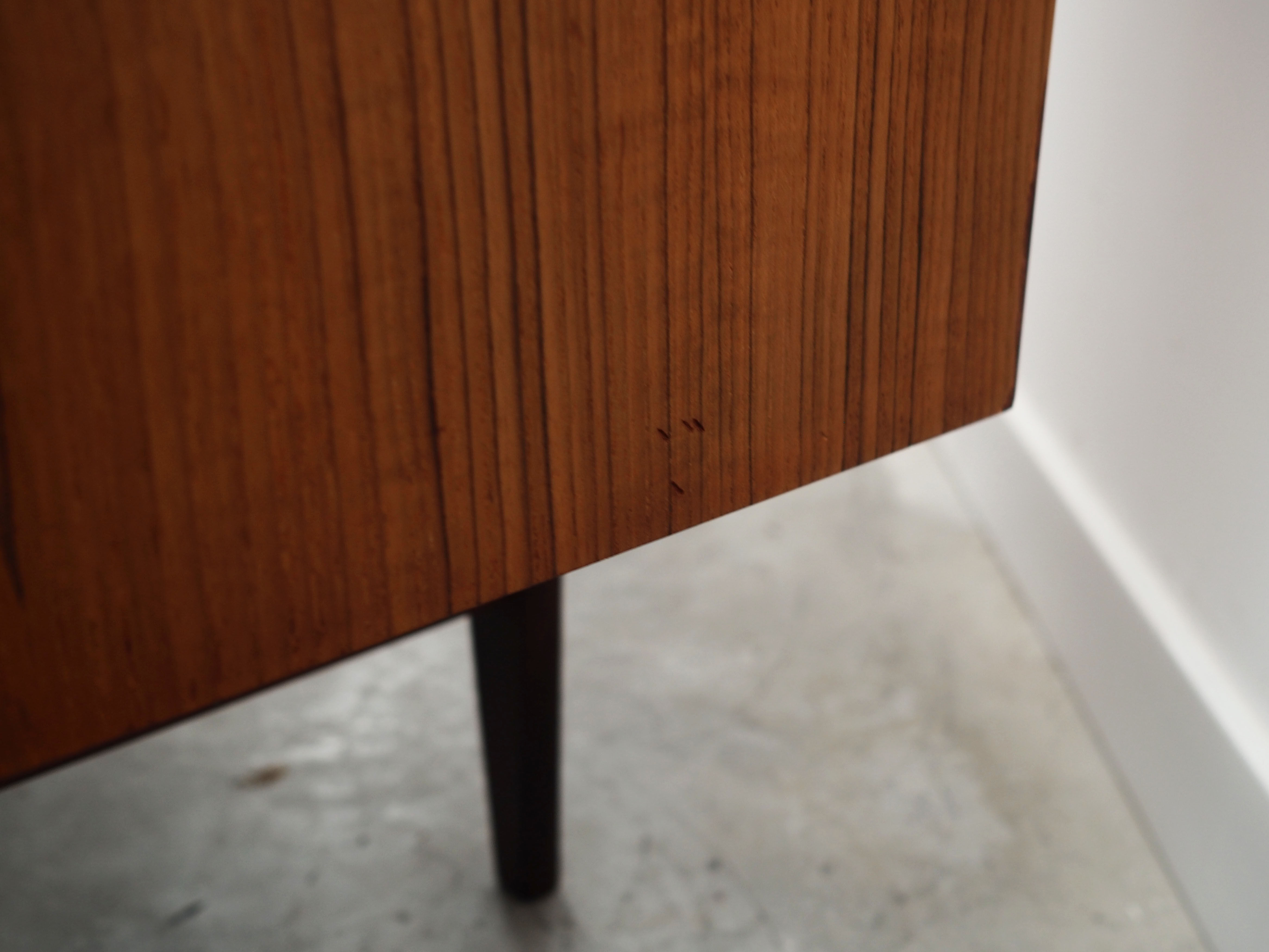 Teak highboard, Danish design, 1960s, production: Denmark
