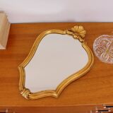 Vintage golden mirror