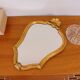 Vintage golden mirror