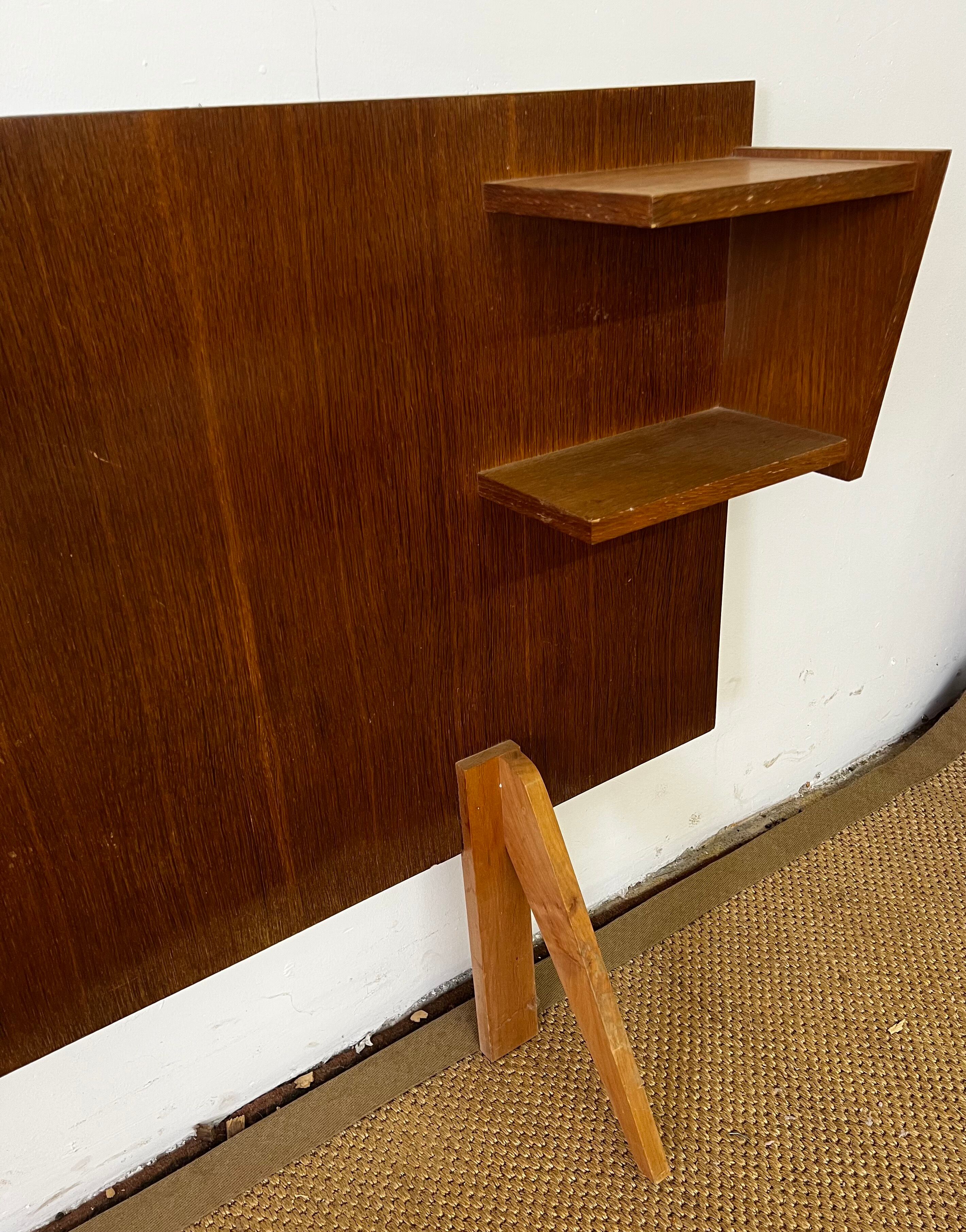 Vintage wooden headboard