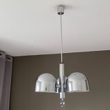 Vintage Hillebrand chandelier. 1970. Space age.
