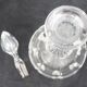 Crystal carafe Saint Louis model Cerdagne, signed, excellent condition.