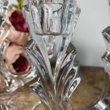Crystal candle holders