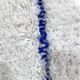 White and blue rug 250cmx150cm