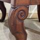 Pair of 19th century mahogany armchairs with crossbars
