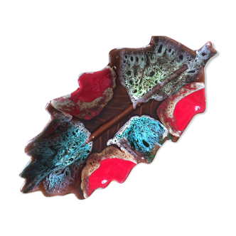 Dish leaf Vallauris