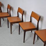 Set of 6 Johannes Andersen chairs from the 1960s