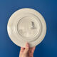Set of 6 vintage dessert plates Sarreguemines Digoin model Camil