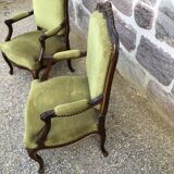 Pair of armchairs