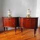 Paire de tables de chevets Italiennes 1956