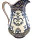 Toilet set jug basin Rouen Jules Viellard 19th