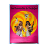 Affiche cinéma originale "Les Demoiselles de Rochefort" Catherine Deneuve 120x160cm 1967
