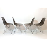 4 DSR chairs by Charles and Ray Eames, 1970/1980
