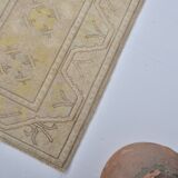 Oushak Antique Floral Hallway Runner Sku 3581