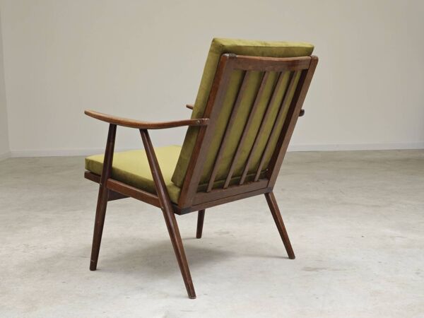 Fauteuil dit Boomerang par Antonin Suman pour Ton Bystrice Thonet 1960