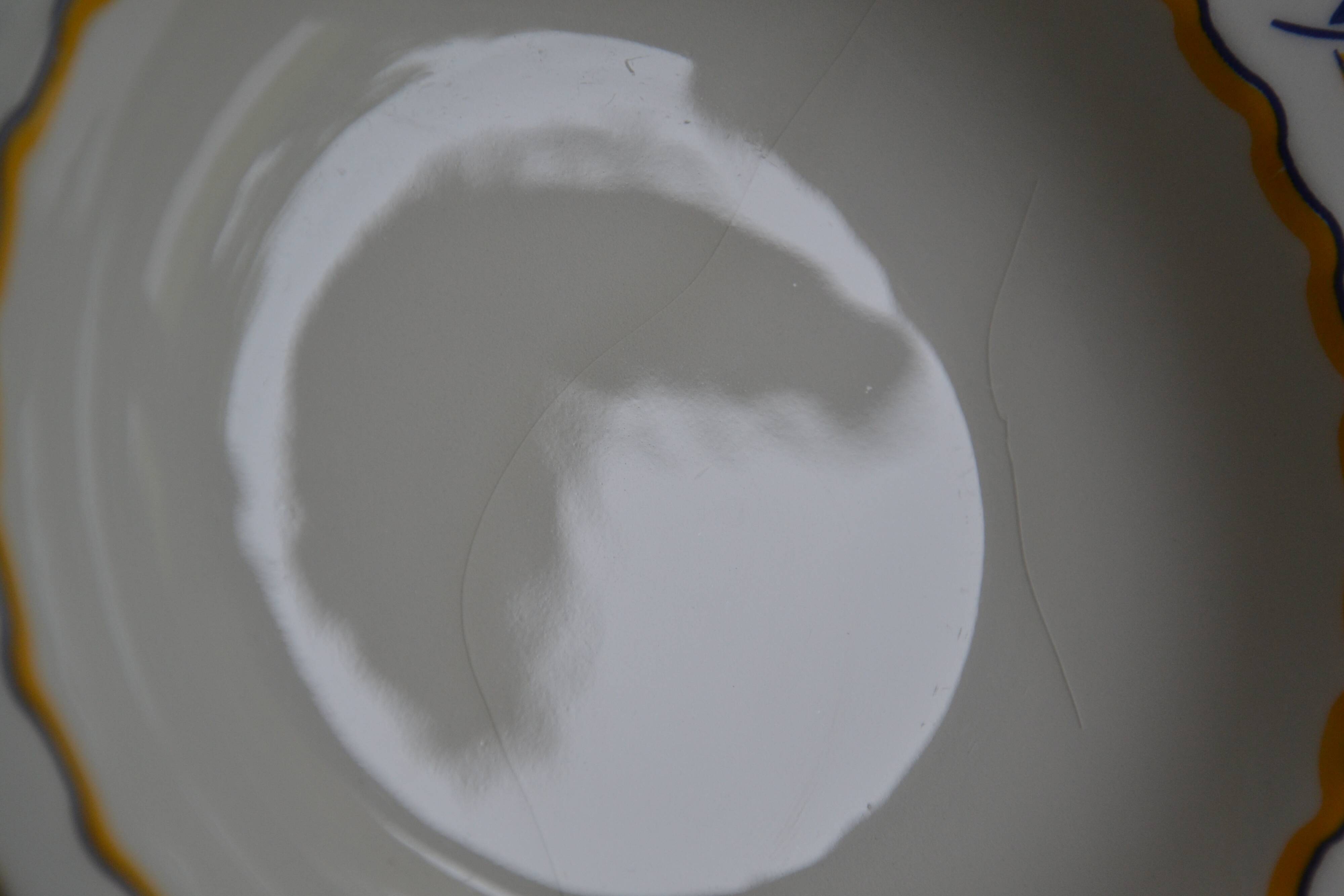 6 Ceraminter Italy soup plates