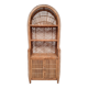 Vintage Rattan Bookcase