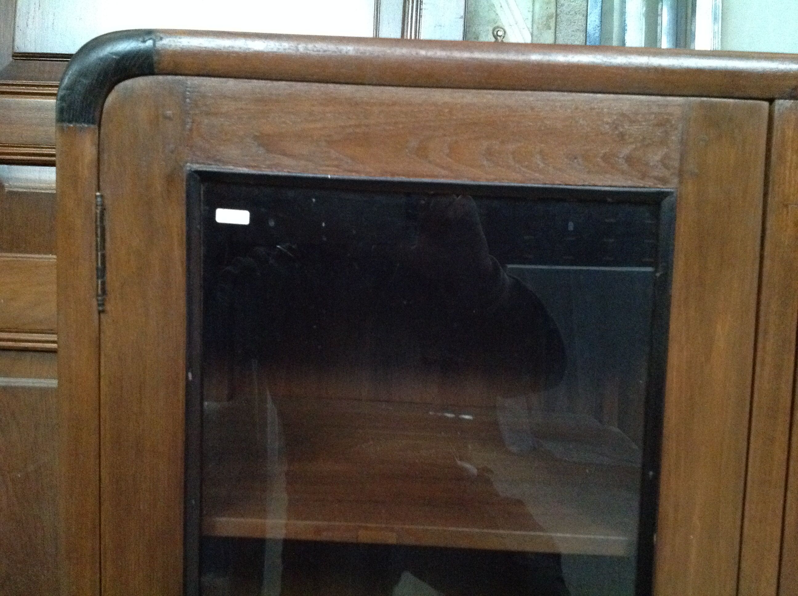 Original small colonial low showcase