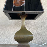 Vintage desklamp in brass and agate, 1970