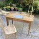 Table de ferme ou bureau vintage