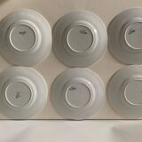 Creil and Montereau dessert plates