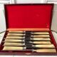 Set of 12 horn knives 50s
