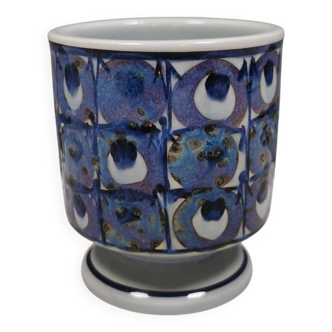 Decorated mug for Danish Aluminia 1950-60s