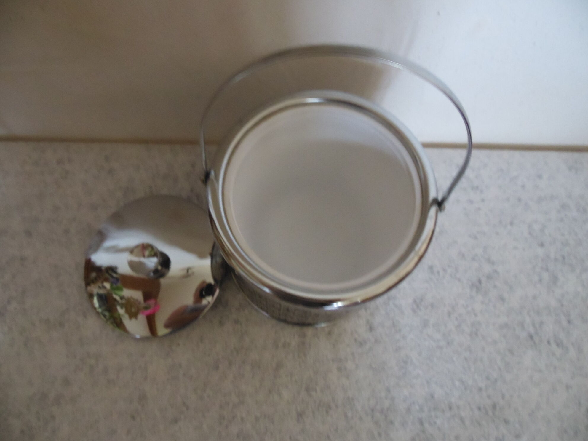 Bamboo deco ice bucket