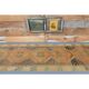 Semi-Vintage Turkish Hand-Knotted Runner 100x381